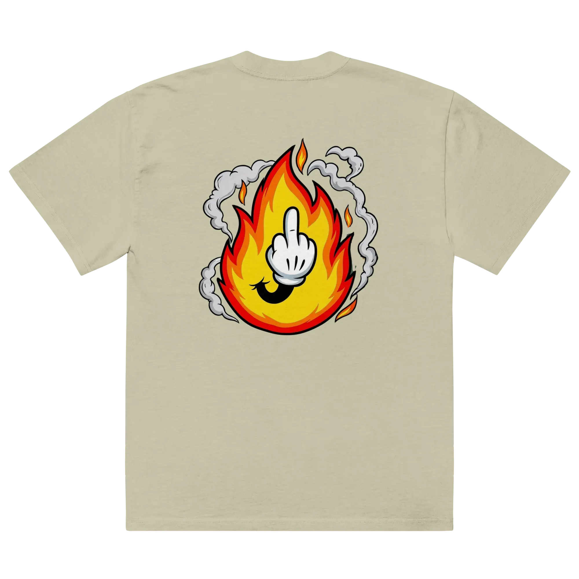 FLAMEFIST PREMIUM OVERSIZED TSHIRT
