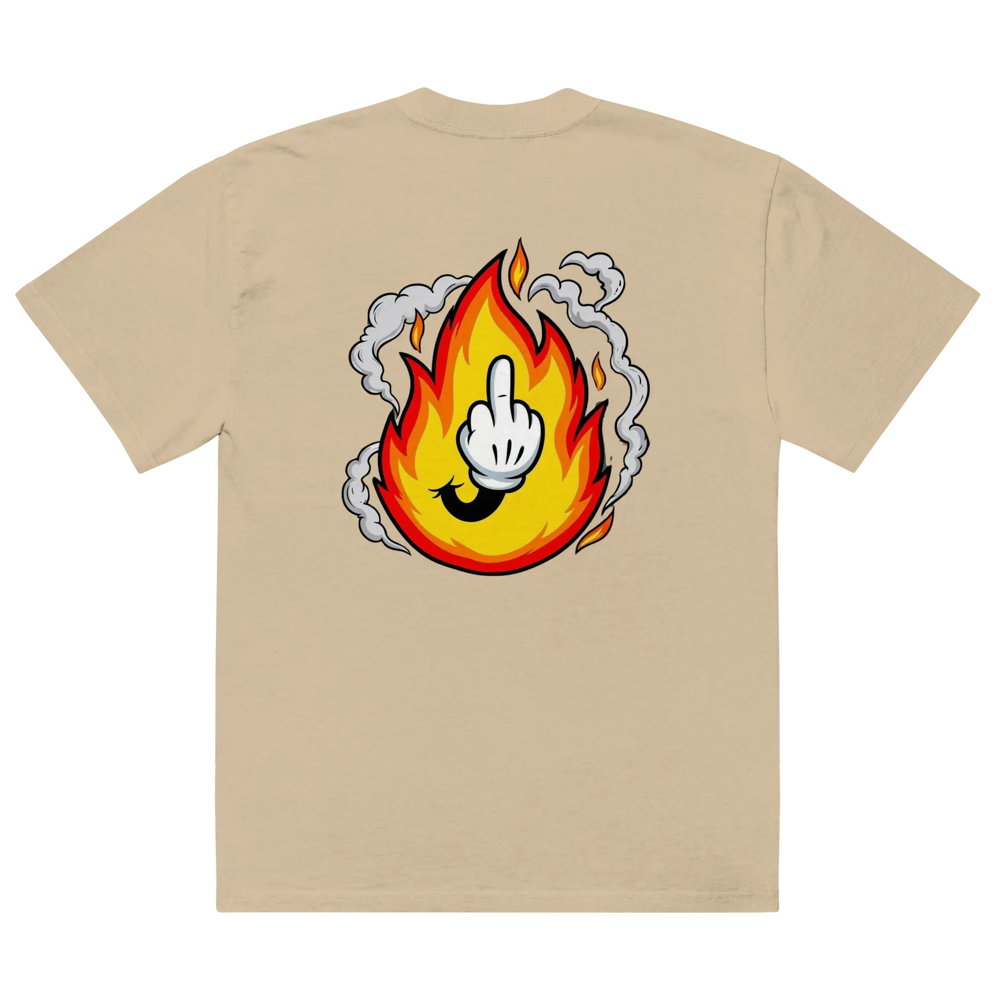 FLAMEFIST PREMIUM OVERSIZED TSHIRT