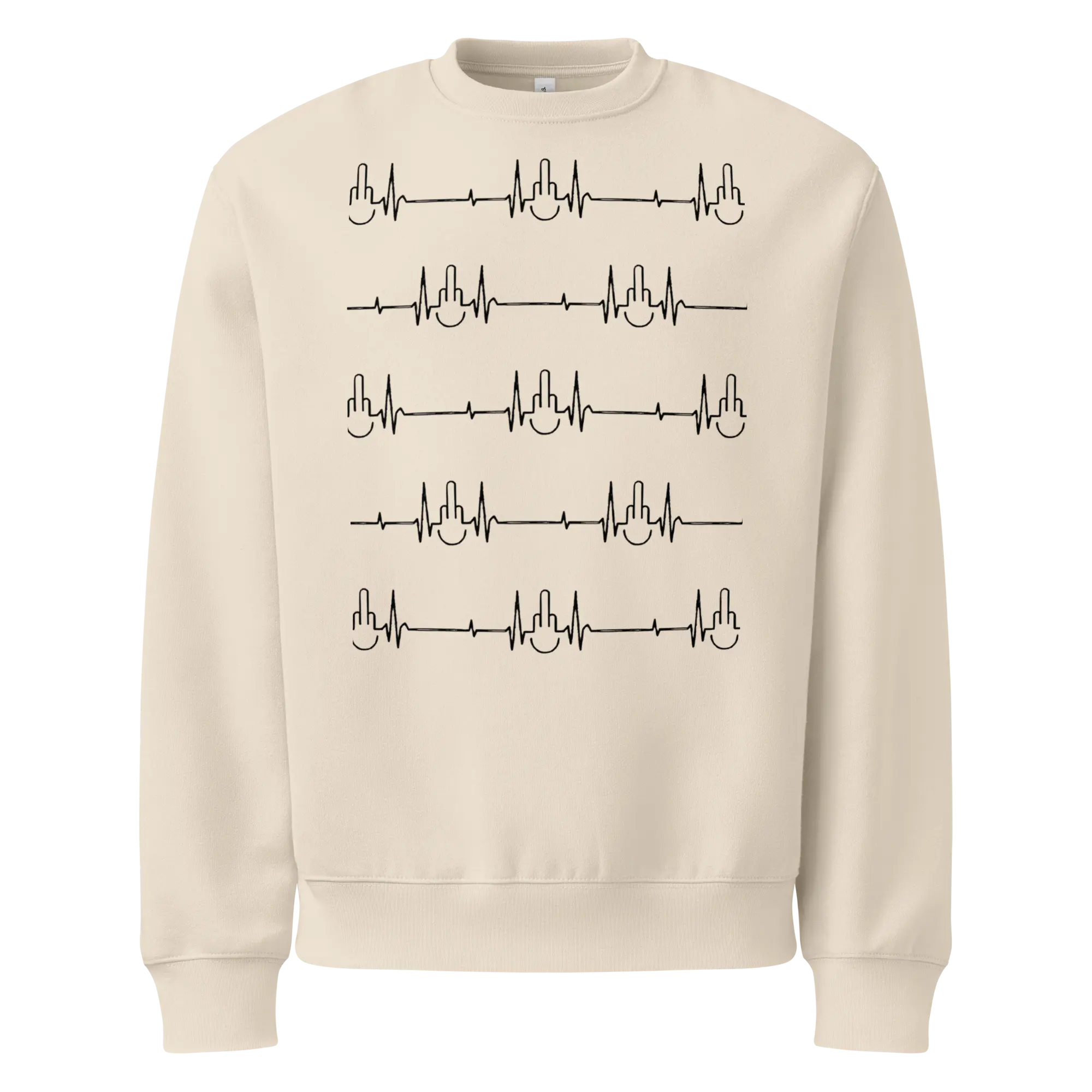 FLATLINE PREMIUM OVERSIZED POLLOVER