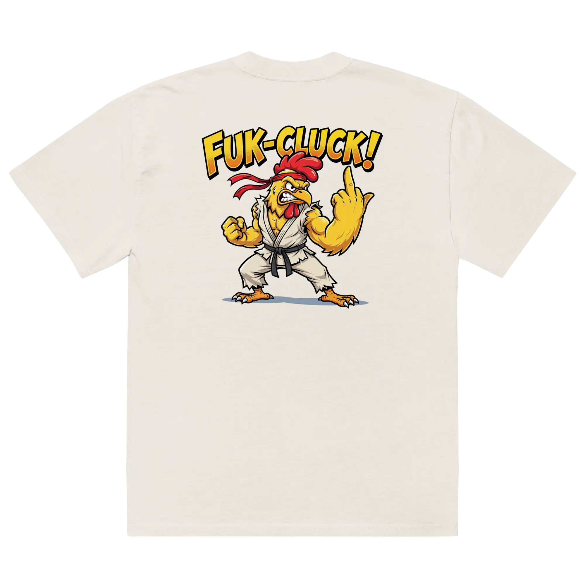 FUK CLUCK PREMIUM OVERSIZED TSHIRT