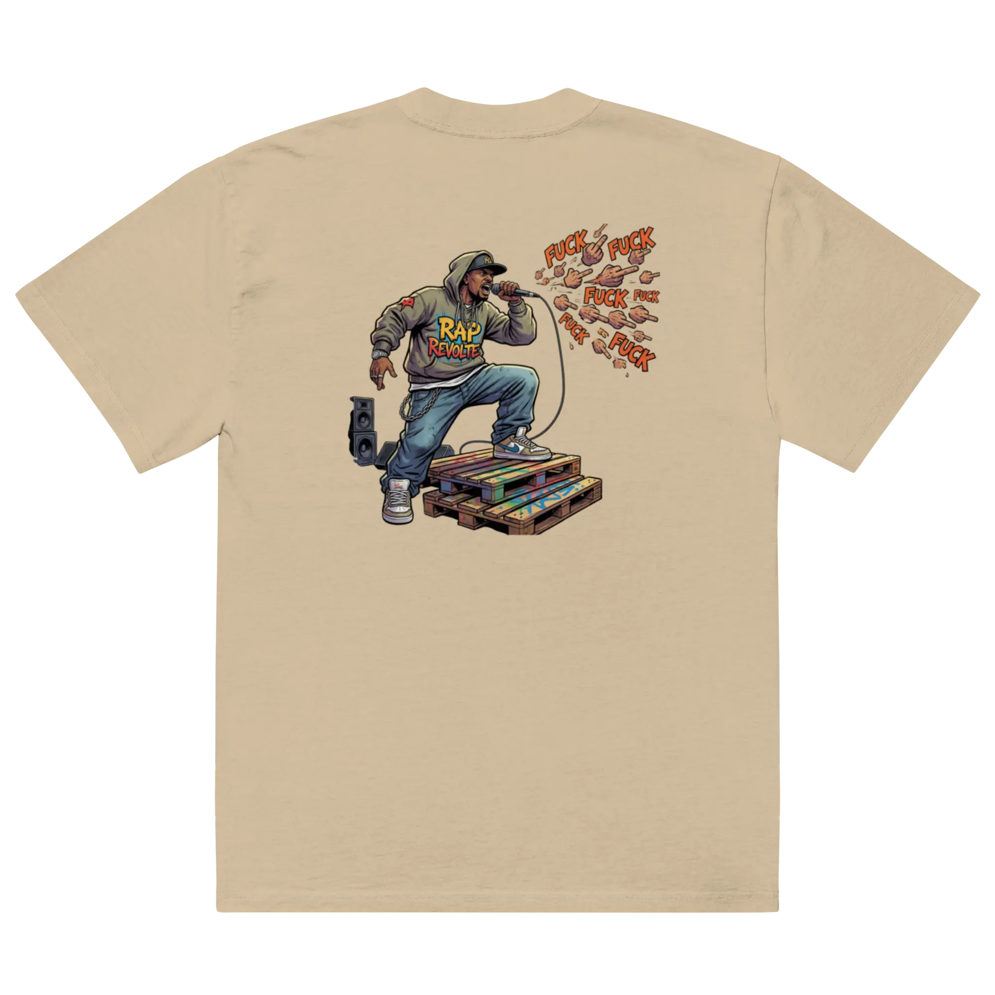 RAP REVOLTE PREMIUM OVERSIZED TSHIRT